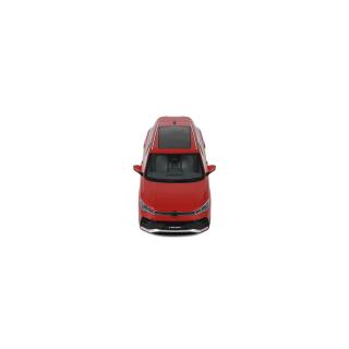 Peugeot 208 GT Hybrid Red Elixir 2024 OttO mobile 1:18 Resinemodell (Türen, Motorhaube... nicht zu öffnen!)